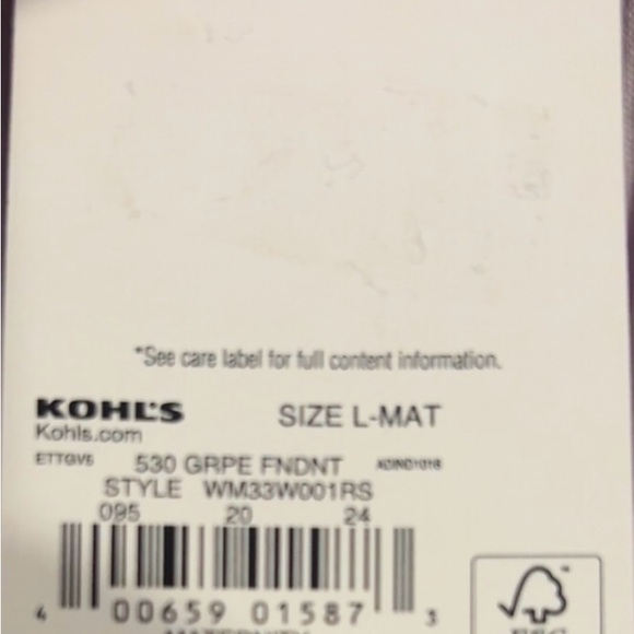 Kohl's Soft Lilac Blouse - Picture 3 of 3